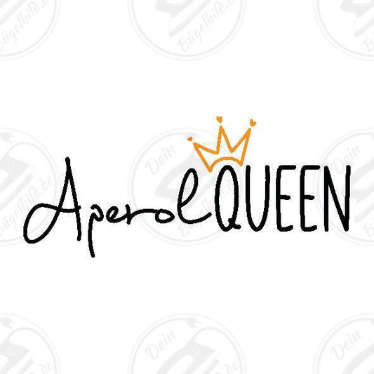 Bügelbild "Aperol Queen"