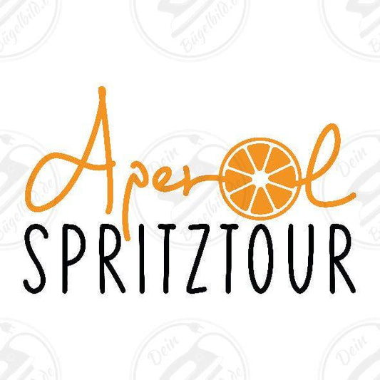 Bügelbild "Aperol Spritztour"