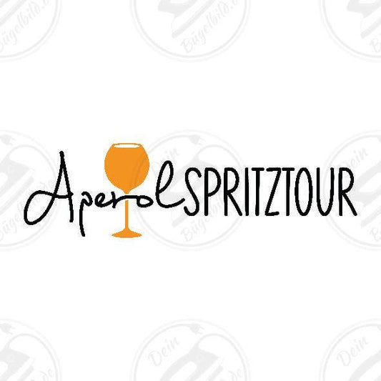 Bügelbild "Aperol Spritztour3"