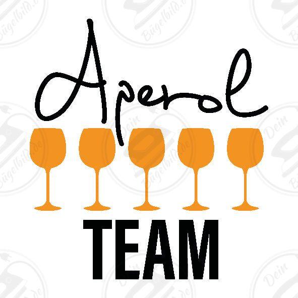 Bügelbild "Aperol Team"