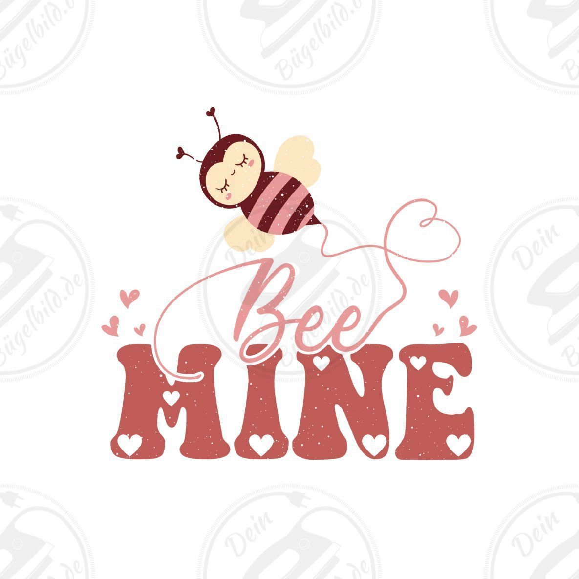 Bügelbild "Bee Mine"