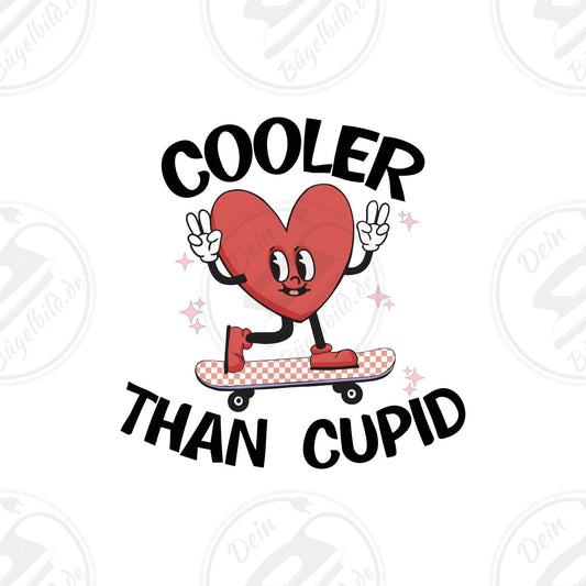 Bügelbild "Cooler than Cupid"