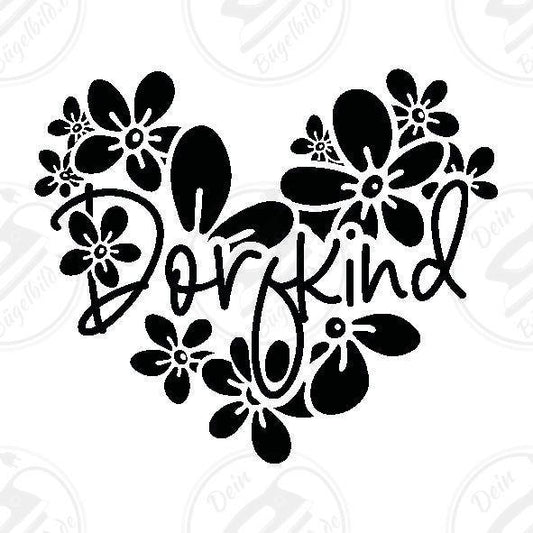 Bügelbild "Dorfkind2"