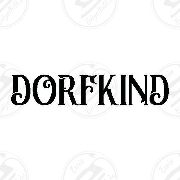 Bügelbild "Dorfkind4"