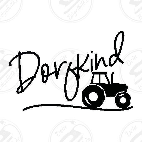 Bügelbild "Dorfkind5"