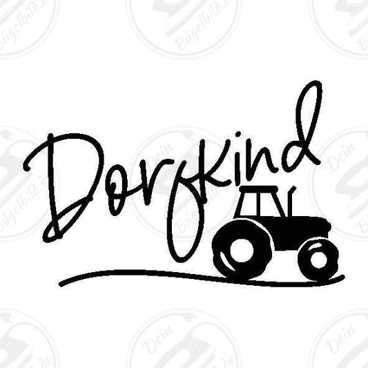 Bügelbild "Dorfkind5"