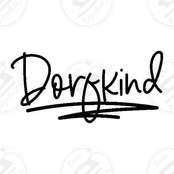 Bügelbild "Dorfkind7"