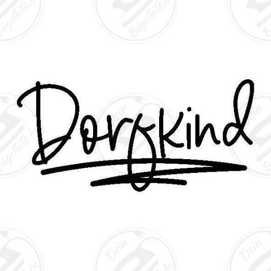 Bügelbild "Dorfkind7"