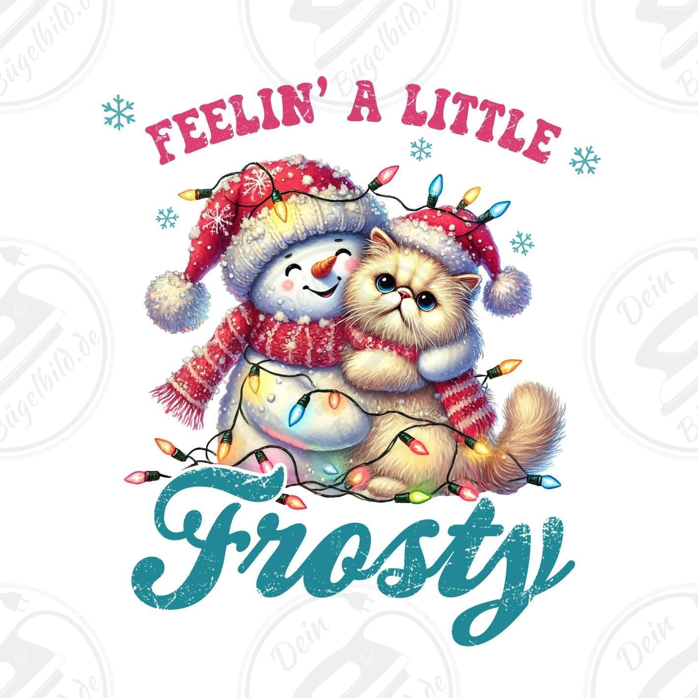 Bügelbild "Feelin' a little frosty"