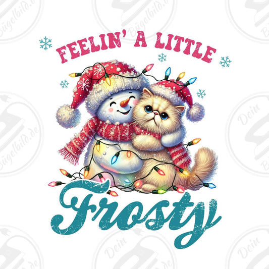 Bügelbild "Feelin' a little frosty"