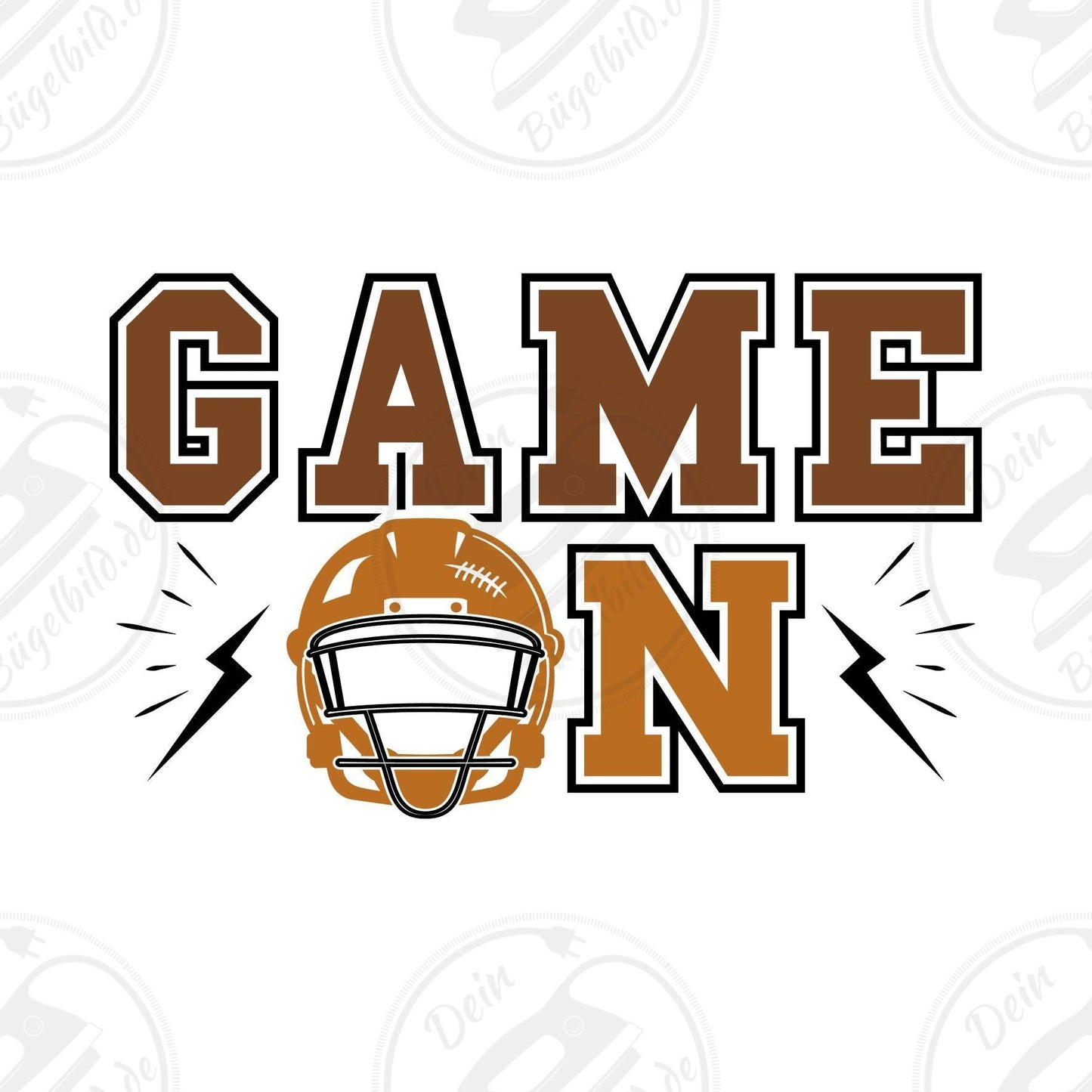 Bügelbild "Game On"