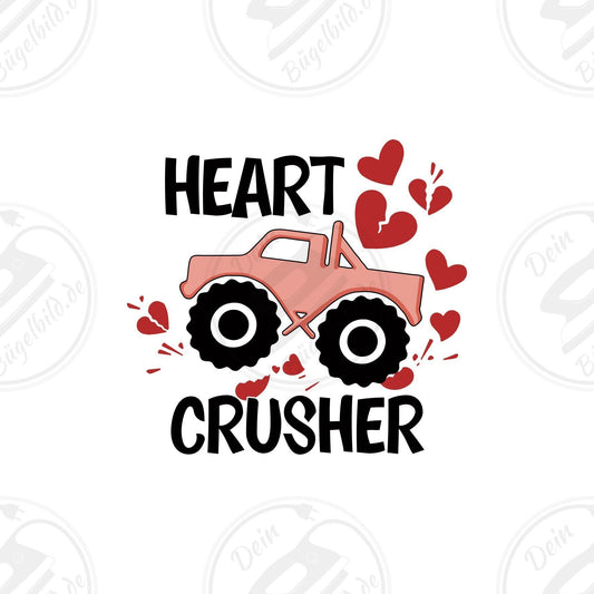 Bügelbild "Heart Crusher"