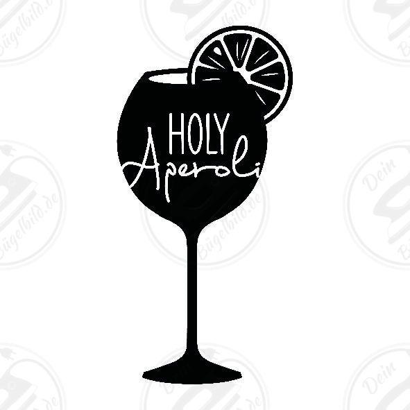 Bügelbild "Holy Aperoli"