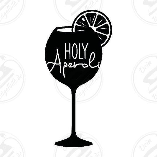 Bügelbild "Holy Aperoli"
