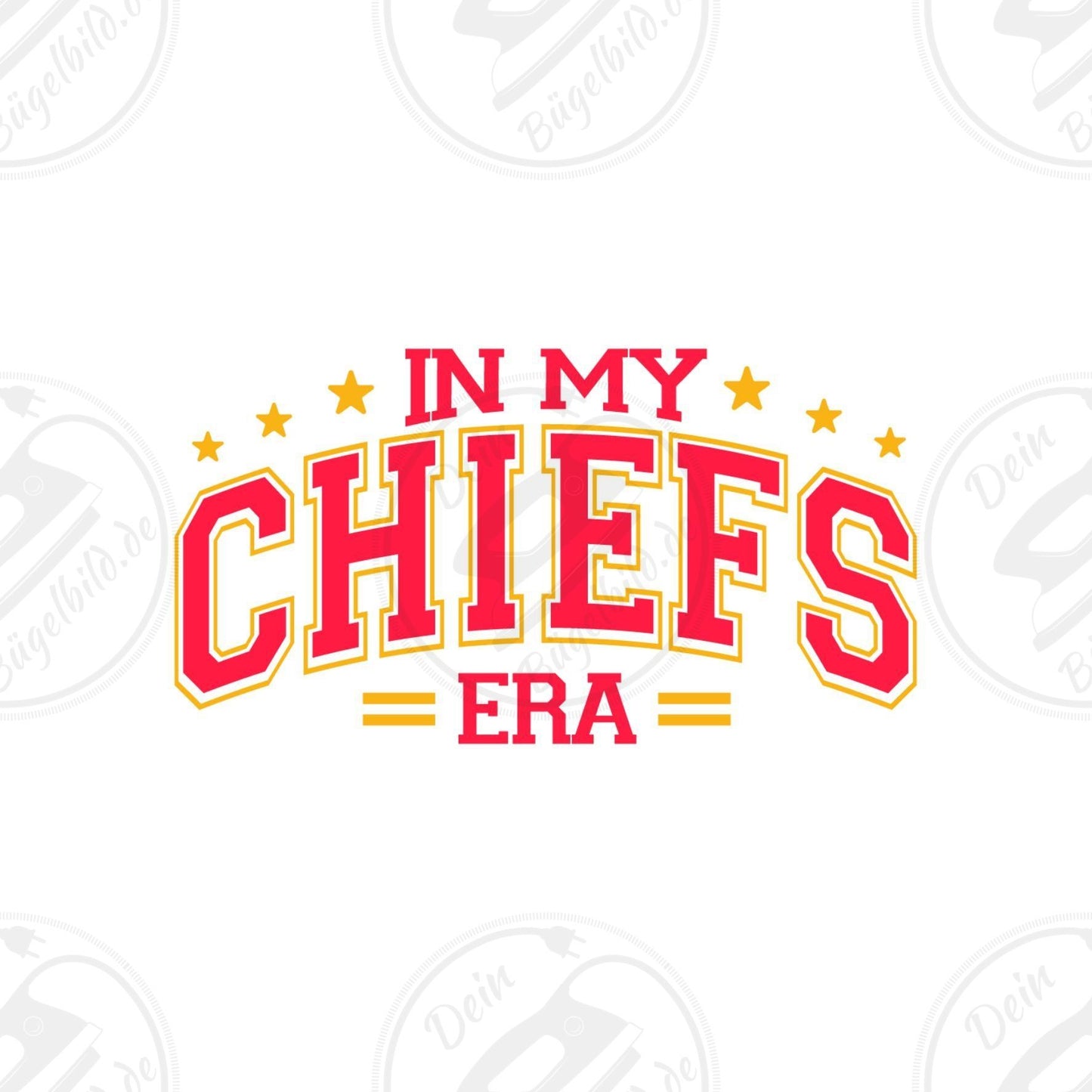 Bügelbild "In My Chiefs Era"
