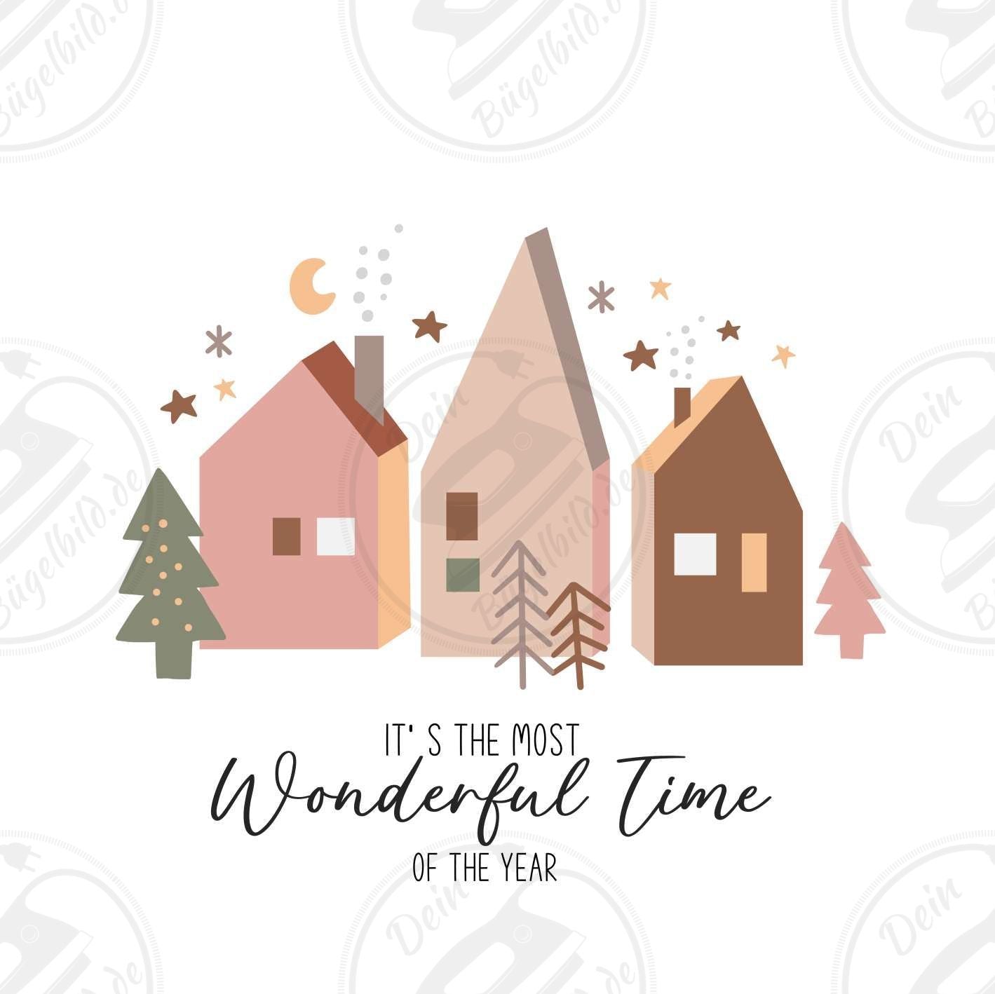 Bügelbild "It's the most wonderful time of the year"