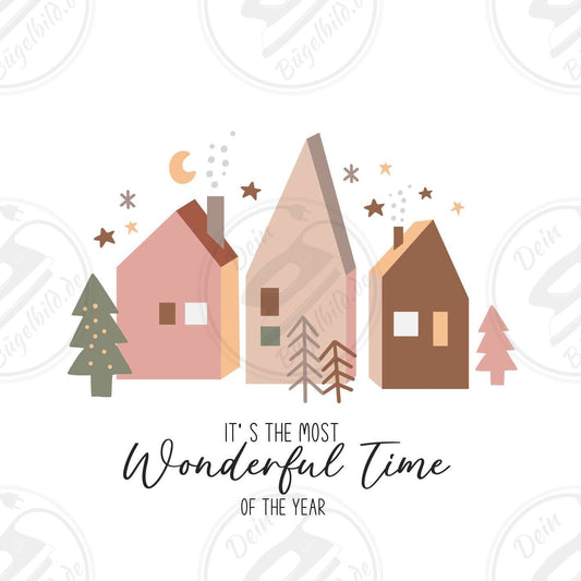 Bügelbild "It's the most wonderful time of the year"