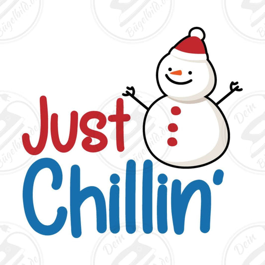 Bügelbild "Just Chillin"