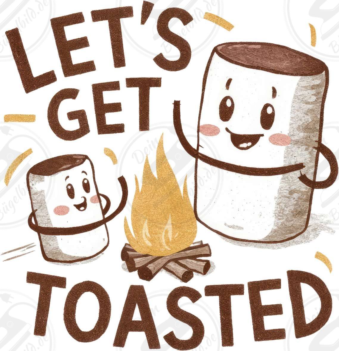 Bügelbild "Camp life"