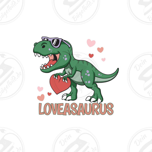 Bügelbild "Lovesaurus"