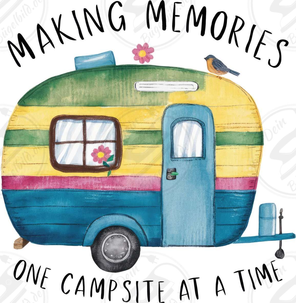 Bügelbild "Camp Memories"