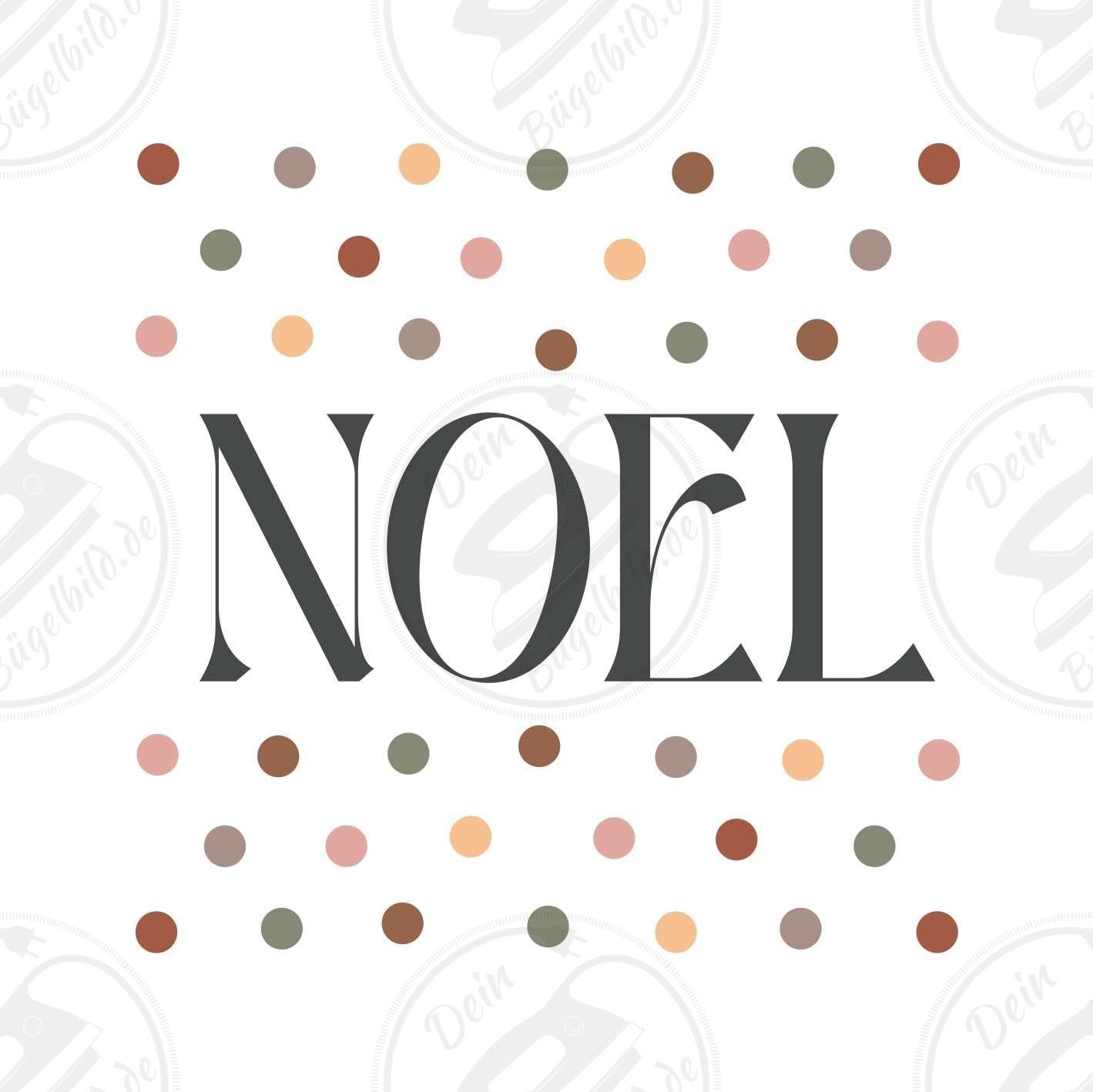 Bügelbild "Noel"