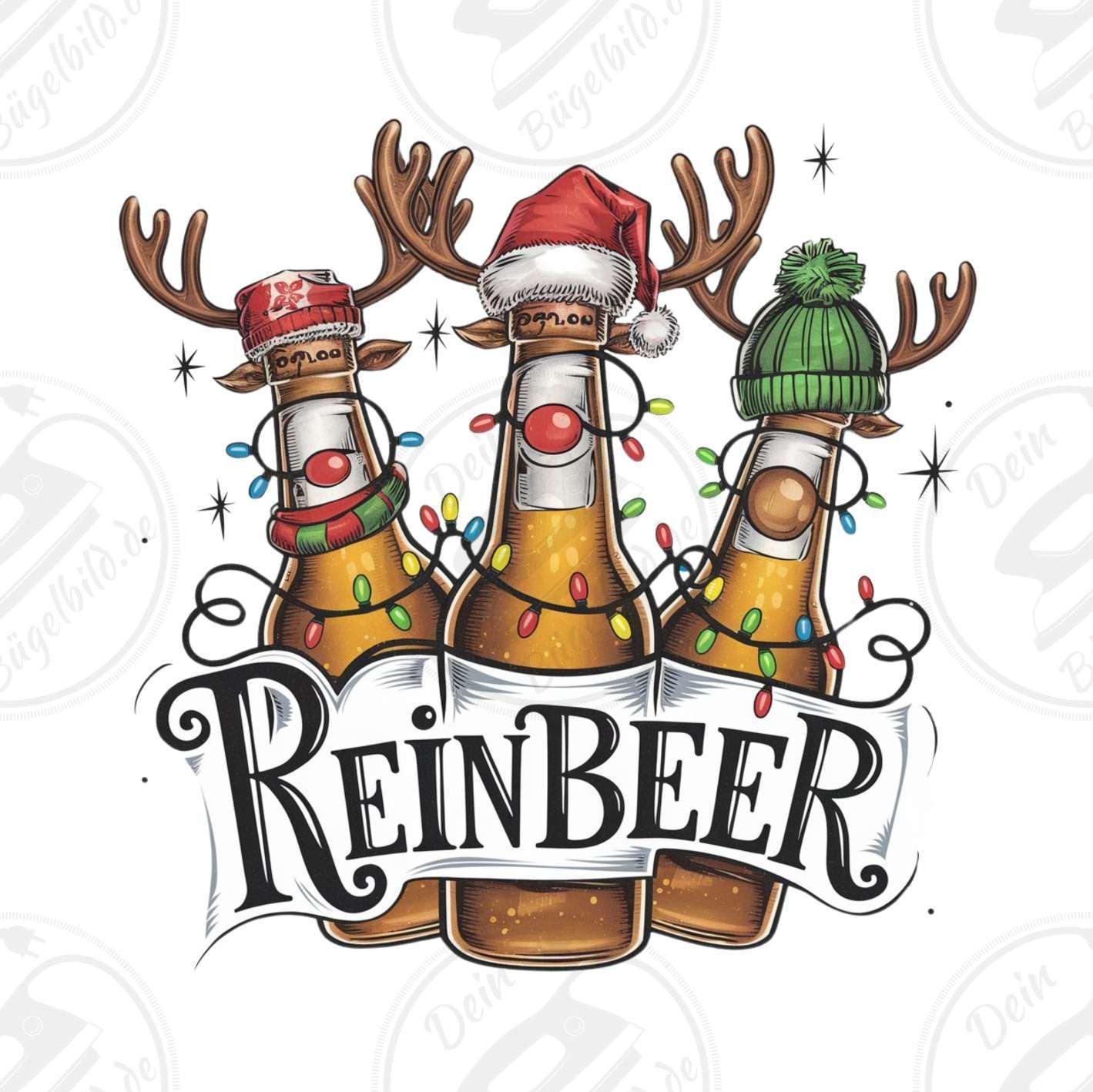 Bügelbild "Reinbeer"