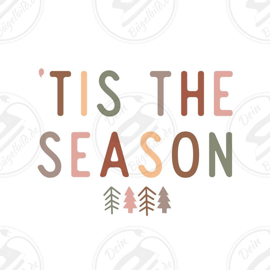 Bügelbild "Tis the season"