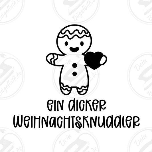 Bügelbild "Weihnachtsknudler"