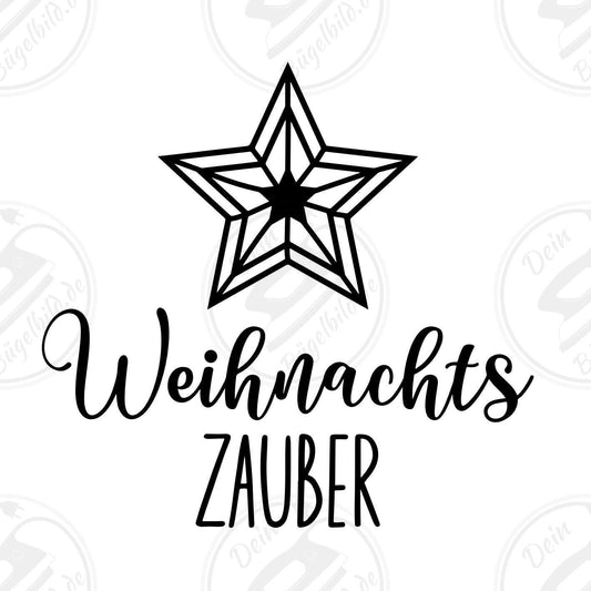 Bügelbild "Weihnachtszauber"