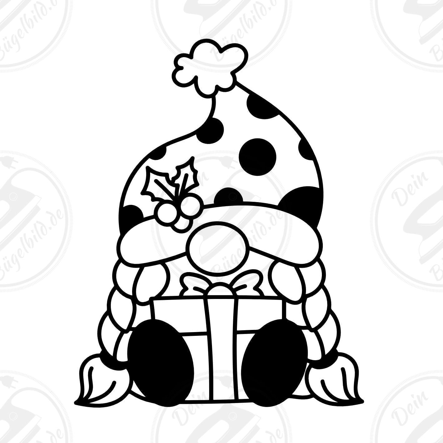 Bügelbild "Wichtelgeschenk"