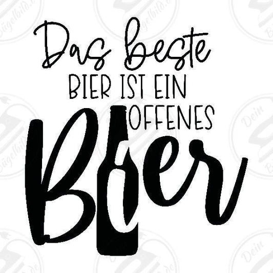 Bügelbild "Das Beste Bier"