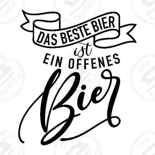 Bügelbild "Das Beste Bier1"