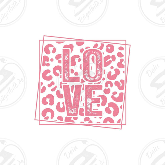 Bügelbild "Love"