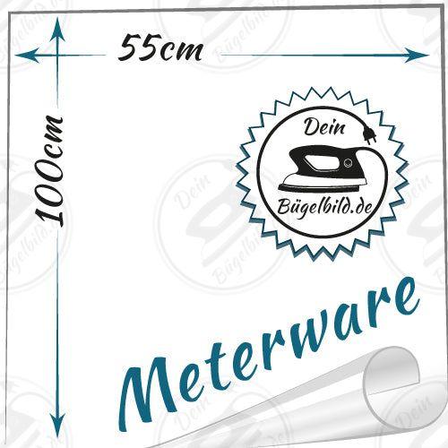 DTF- Transferfolie Laufmeter (bedruckbarer Bereich 55cm x 100cm)