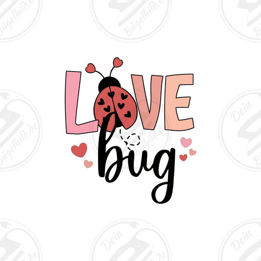 Bügelbild "Live bug"
