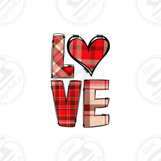 Bügelbild "Love 1"